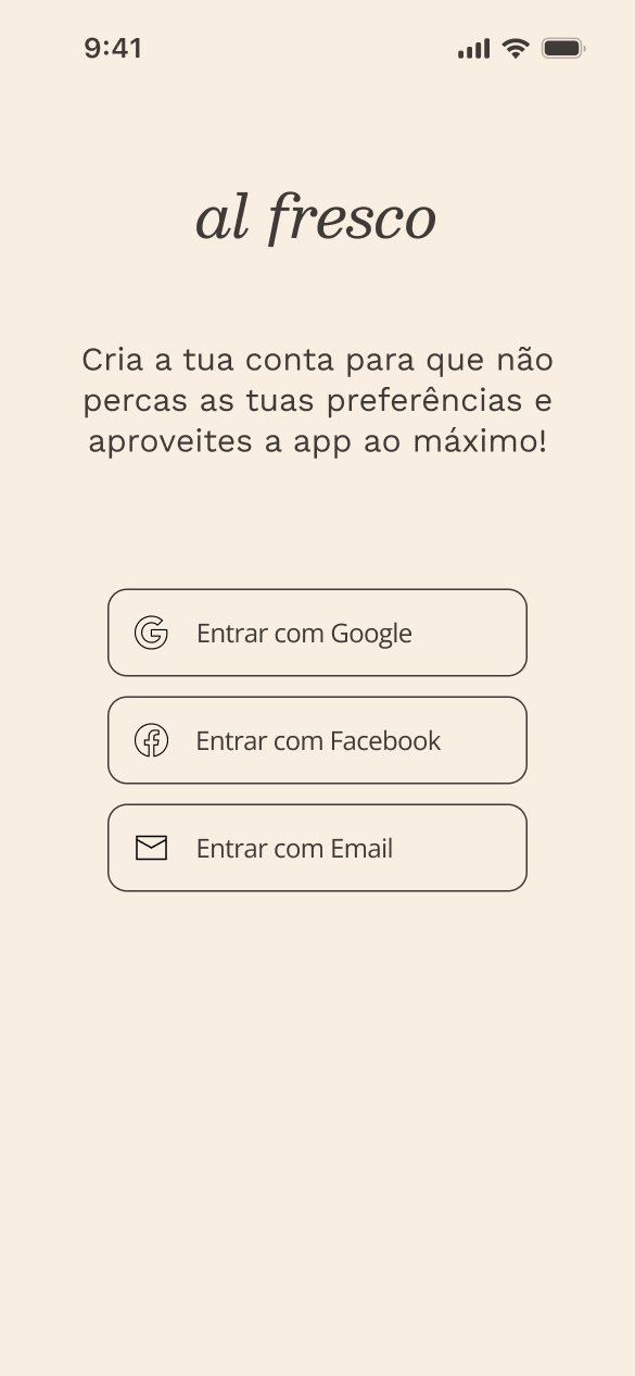 Create an account with Google, Facebook or email